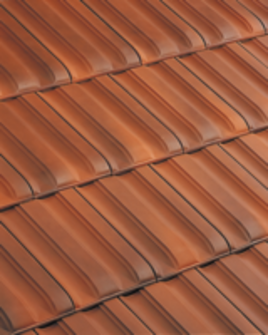 TUILE HUGUENOT PV 10 (ref.214) ROUGE